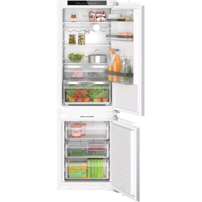 Bosch KIN86NSE0 - Serie 2 Einbau-kühl-Gefrierschrank 177x54,1 , 260 l, E