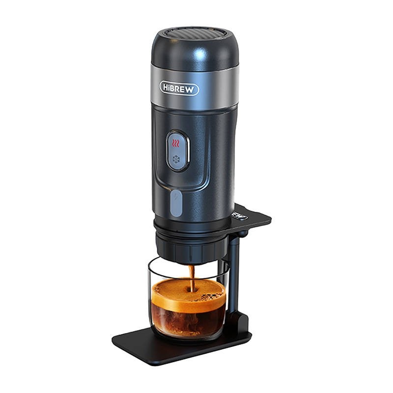 HiBREW H4A-premium Tragbare 3-in-1-Kaffeemaschine mit Gehäuse 80W