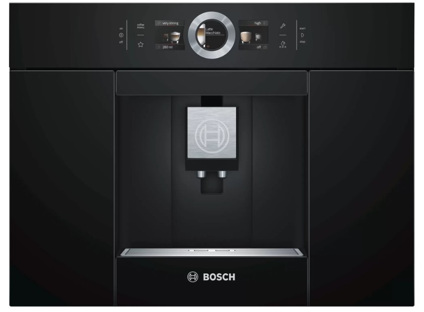Bosch CTL636EB6 Einbau-Kaffee-Vollautomat, Schwarz