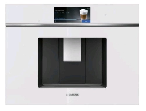 Siemens CT718L1W0 - Einbau-Kaffeevollautomat, Weiss