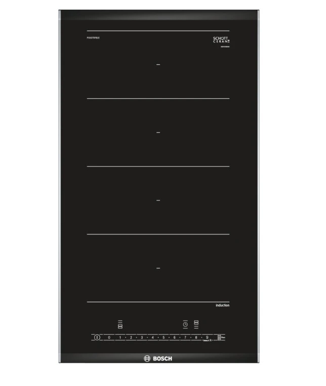 Bosch PXX375FB1E - Induktions - Glaskeramik Domino, 30 cm