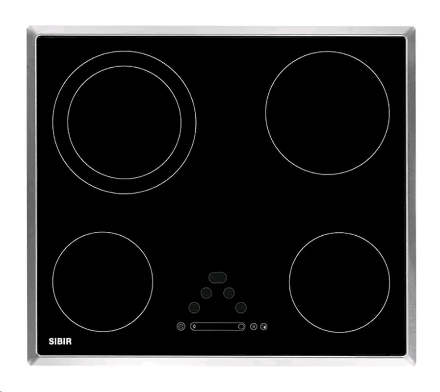 Sibir GK 4311 TS - BlackDesign Toptronic Glaskeramik-Kochfeld