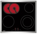 Gaggenau CE261114 - Glaskeramik-Kochfeld, Serie 200, Edelstahlrahmen, 60cm