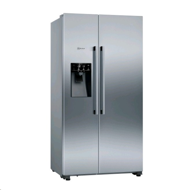 Neff KA3923IE0 - N 70 Amerikanische Side by Side, Venova 5 Jahres Garantie, Kühl-Gefrierkombination,